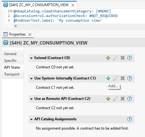 Set C1 contract – Step 1